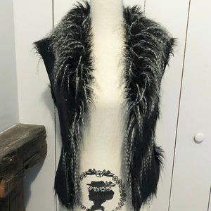 Dolce Cabo Faux Fur/Suede Reversible Vest